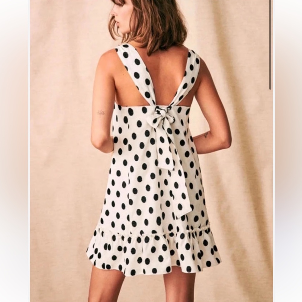 Sezane Mathilde Polka Dot Dress